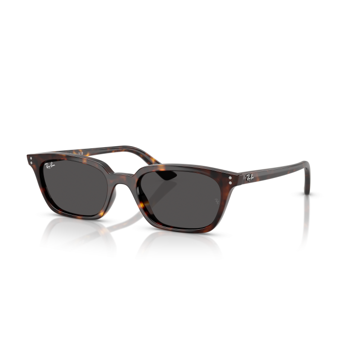 Occhiali sole RAY-BAN Zaya RB4456 135987 50 Havana Dark Grey