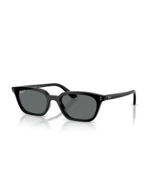 Occhiali sole RAY-BAN Zaya RB4456 667781 50 Black Dark Grey Polarized