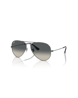 Occhiali sole RAY-BAN Aviator Large Metal RB3025 004/71 55 Gunmental Grey Gradient