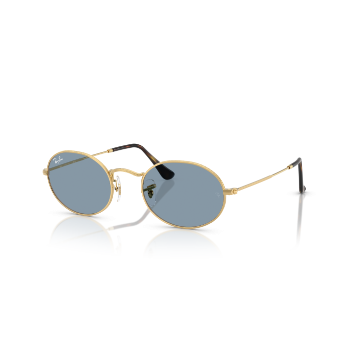 Occhiali sole RAY-BAN Oval RB3547 001/56 51 Arista Blue