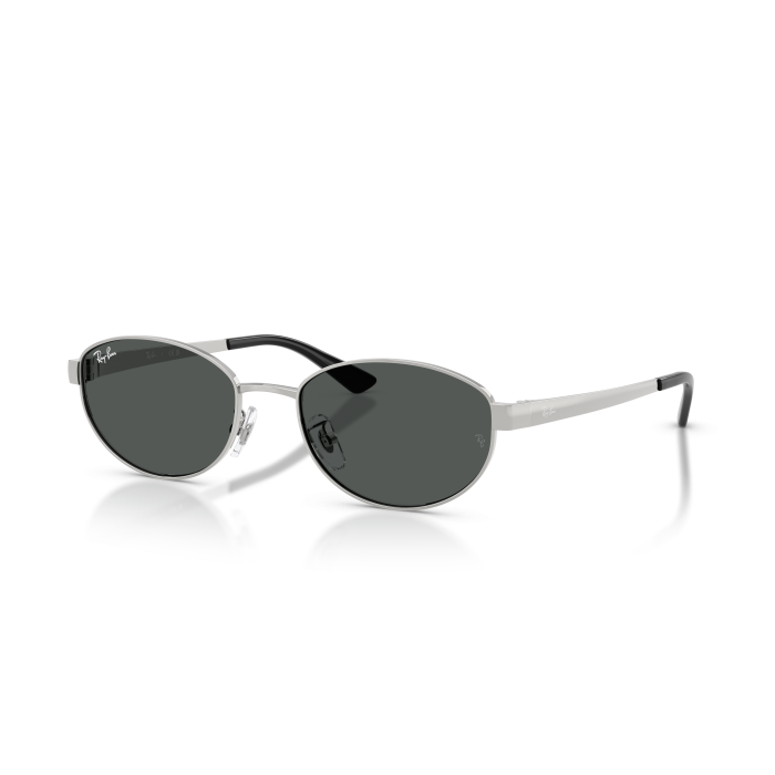Occhiali sole RAY-BAN RB3774D 003/87 55 Silver Dark Grey