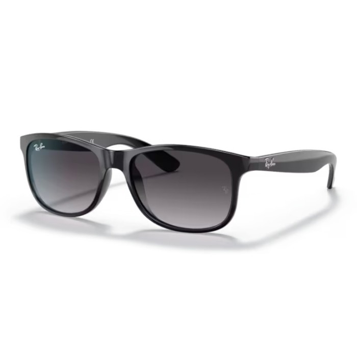 Occhiali sole RAY-BAN Andy RB4202 601/8G 55 Black Light Grey Gradient Dark Grey