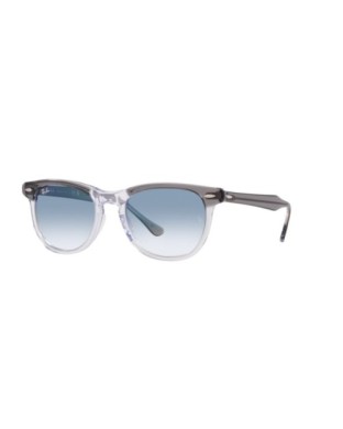 Occhiali sole RAY-BAN Eagleeye RB2398 1355/3F 56 Grey On Transparent Blue Gradient