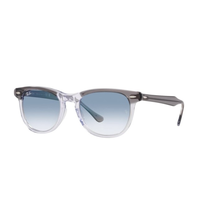 Occhiali sole RAY-BAN Eagleeye RB2398 1355/3F 56 Grey On Transparent Blue Gradient