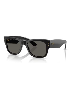Occhiali sole RAY-BAN Mega Wayfarer BLACKED OUT COLLECTION ASAP ROCKY RB0840S 6826J5 51 Black Ultra Black