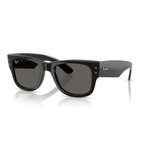 Occhiali sole RAY-BAN Mega Wayfarer BLACKED OUT COLLECTION ASAP ROCKY RB0840S 6826J5 51 Black Ultra Black