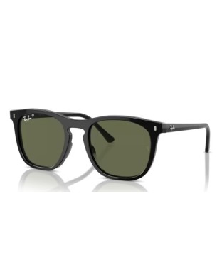 Occhiali sole RAY-BAN RB2210 901/58 53 Black Polarized Green