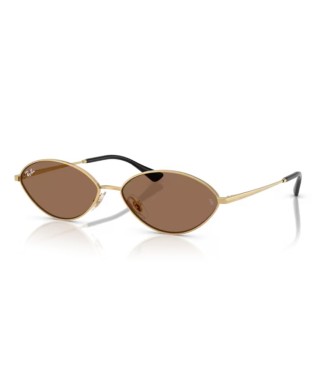 Occhiali sole RAY-BAN Kai RB3757 001/73 56 Gold Dark Brown