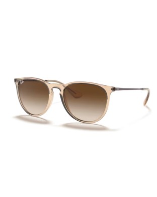 Occhiali sole RAY-BAN Erika RB4171 651413 54 Transparent Light Brown Brown Gradient