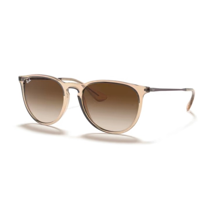 Occhiali sole RAY-BAN Erika RB4171 651413 54 Transparent Light Brown Brown Gradient