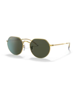 Occhiali sole RAY-BAN Jack RB3565 919631 55 Legend Gold Green