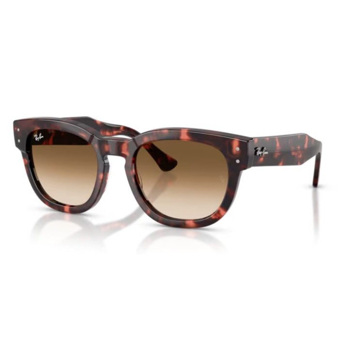 Occhiali sole RAY-BAN Mega Hawkeye RB0298S 133451 53 Pink Havana Clear Gradient Brown