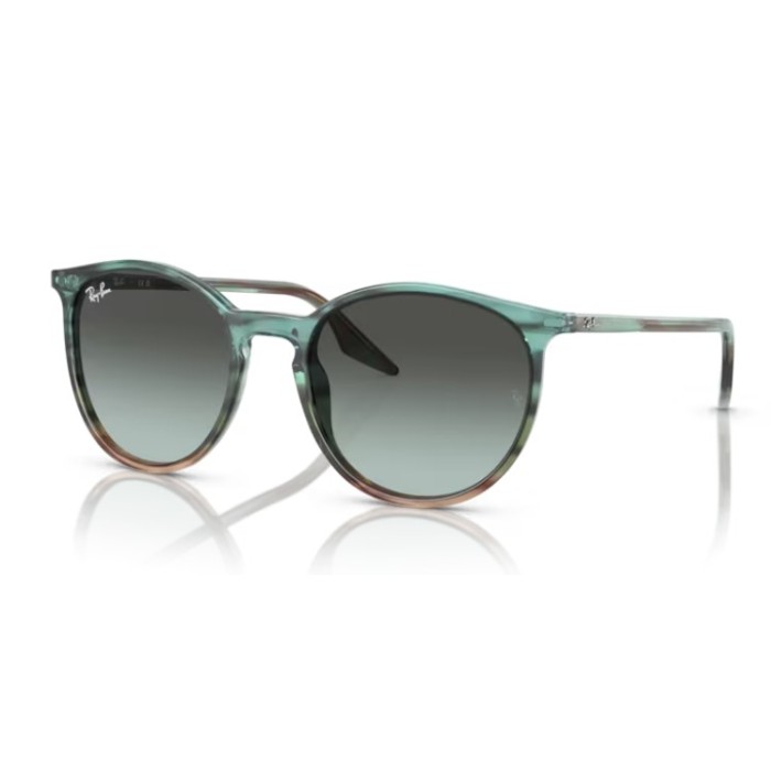 Occhiali sole RAY-BAN RB2204 1394GK 51 Striped Blue Gradient Green Blue Vintage Gradient Black