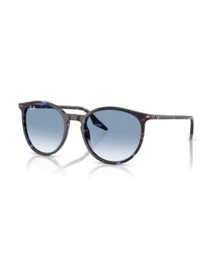 Occhiali sole RAY-BAN RB2204 14303F 51 Havana Blue Turtle Clear Gradient Blue