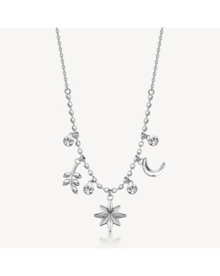 Collana girocollo BROSWAY Chakra Symbols in acciaio 316L ROSA DEI VENTI BHKN189