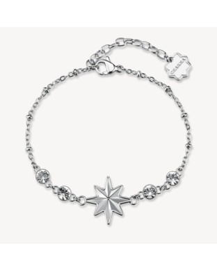 Bracciale BROSWAY Chakra Symbols in acciaio 316L  ROSA DEI VENTI BHKB291