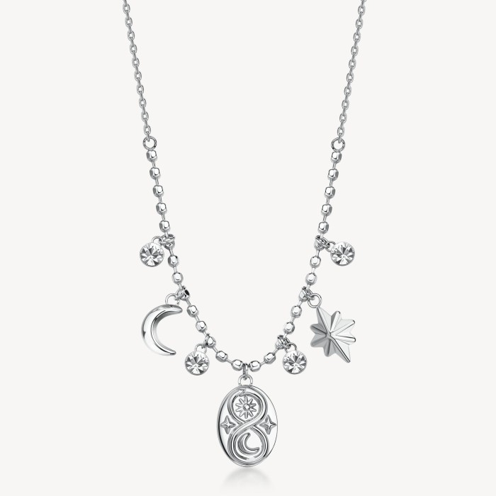 Collana girocollo BROSWAY Chakra Mistici in acciaio 316L SERPENTE BHKN191