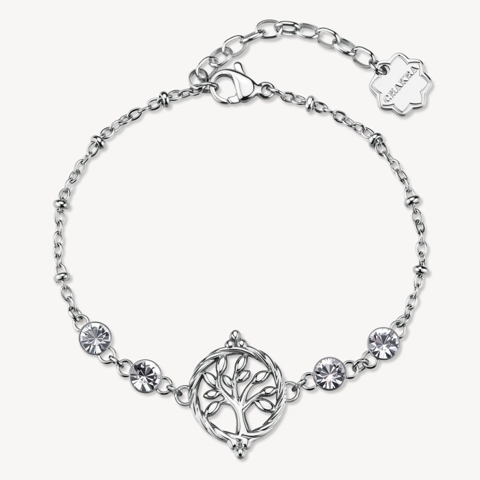 Bracciale BROSWAY Chakra Mistici in acciaio 316L ALBERO DELLA VITA BHKN289