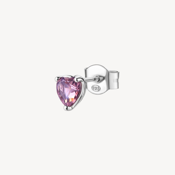 Orecchini BROSWAY FANCY in argento 925 cristalli vintage rose FTP09