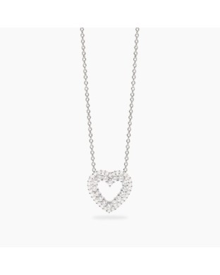 Collana girocollo MABINA Regina di Cuori 553855 in  argento 925