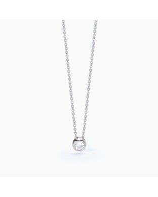 Collana girocollo MABINA Shiny 553544 in  argento 925  con punto luce