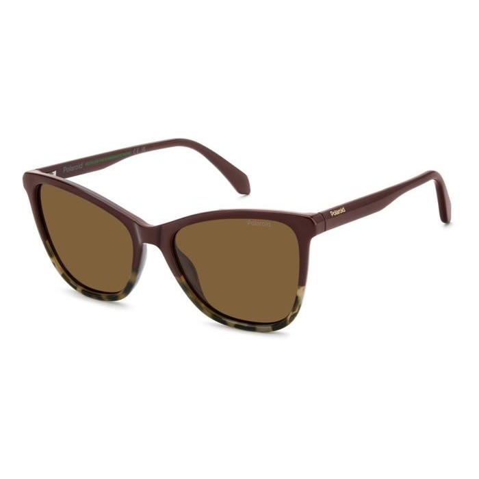 Occhiali da sole POLAROID polarizzati PLD4194/S 55-17 YDC SP Burgundy Havana