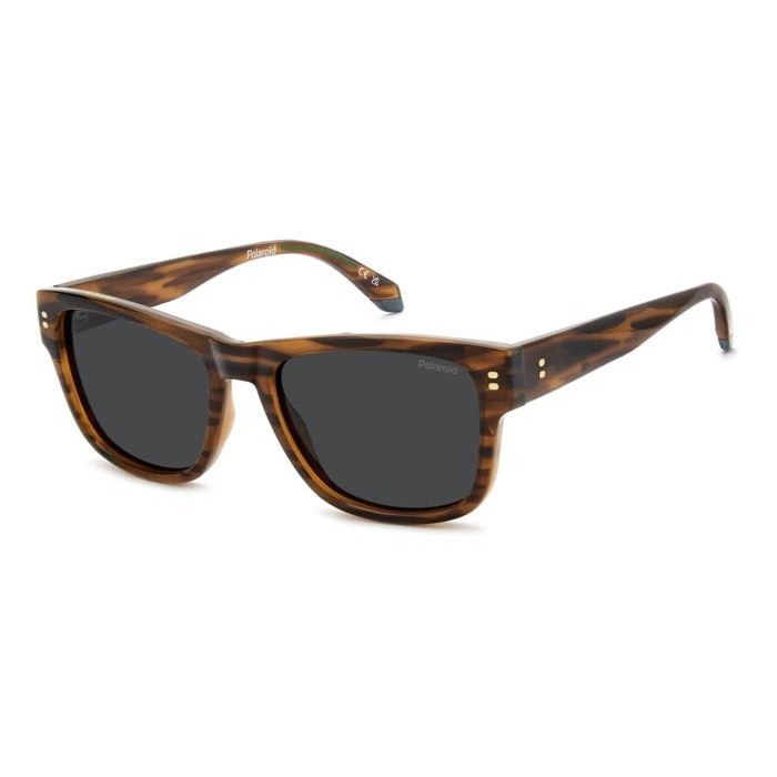 Occhiali da sole POLAROID polarizzati PLD6252/S/X 55-18 L9G M9 Havana Orange