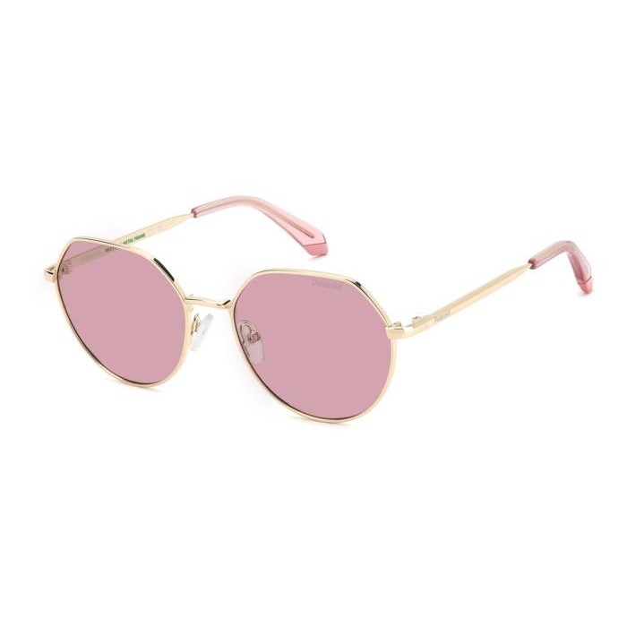 Occhiali da sole POLAROID polarizzati PLD8074/S 54-17 EYR 0F Gold Pink