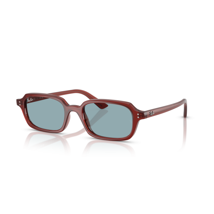 Occhiali da sole Ray-Ban ZURI RB4455 680980 Rosty Brown Blue 52