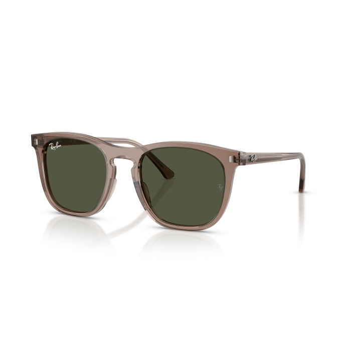 Occhiali da sole Ray-Ban RB2210 845731 Transparent Brown Blue 53