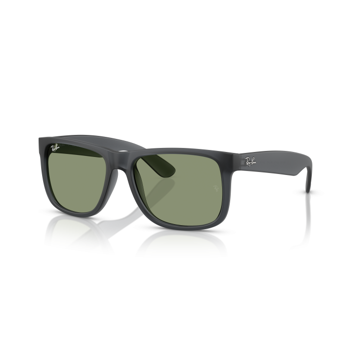 Occhiali da sole Ray-Ban JUSTIN RB4165 687382 Opal Grey Green 55