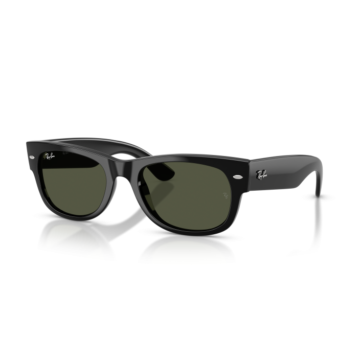 Occhiali da sole Ray-Ban Mega Wayfarer II RB0832S 901/31 Black Green 52