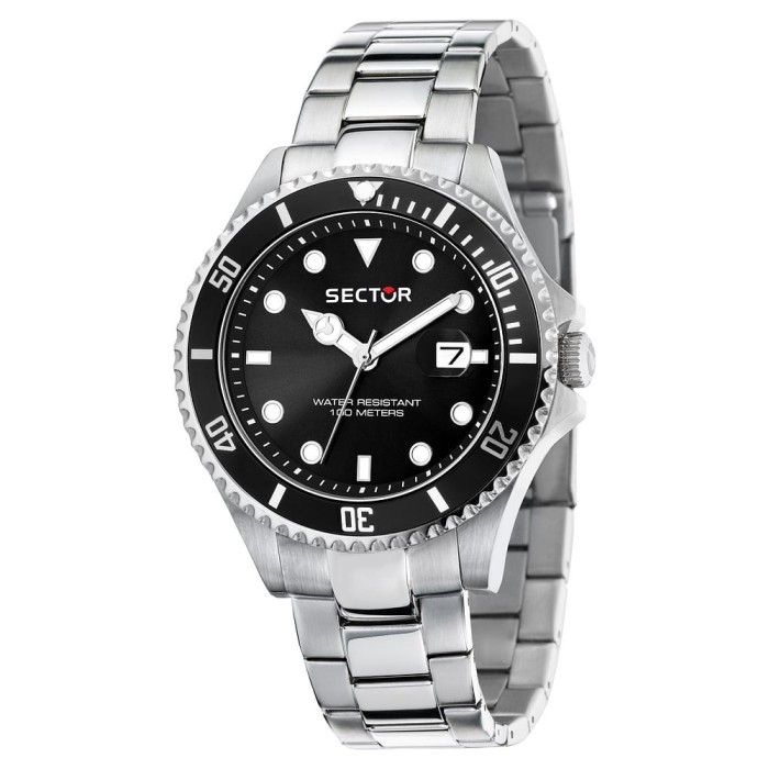 Orologio SECTOR 230 R3253161058 Black con cinturino in acciaio