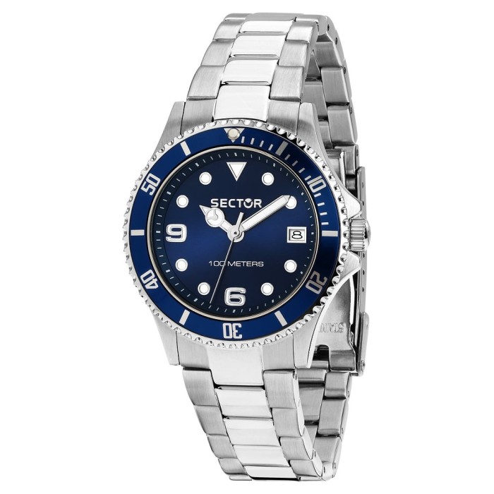 Orologio SECTOR 230 R3253161547 Blue con cinturino in acciaio