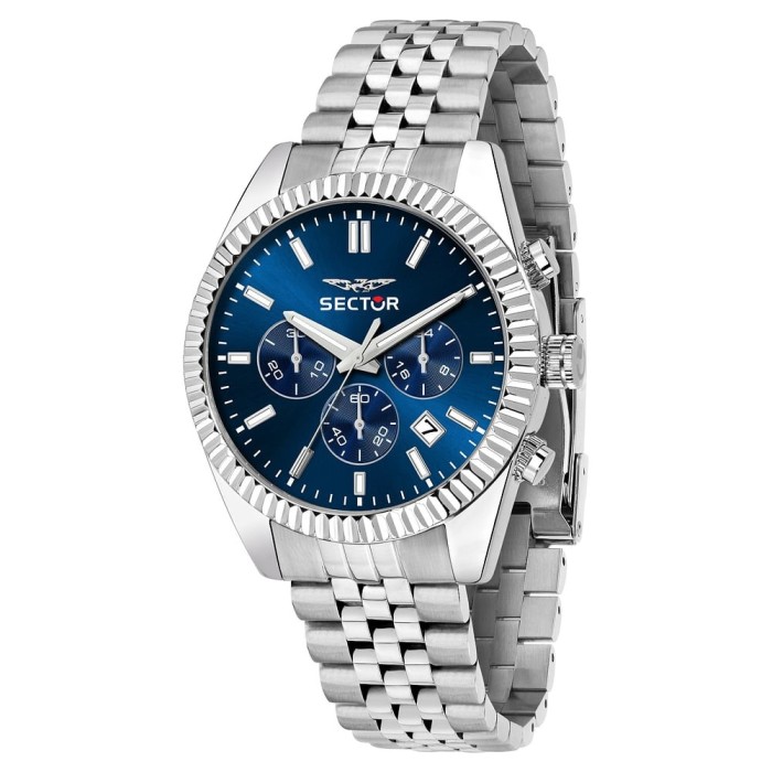 Orologio SECTOR 240 R3273640003 Blue con cinturino in acciaio