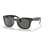 Occhiali sole RAY-BAN Folding Wayfarer RB4105 601/58 54 Black G-15 Green Polarized
