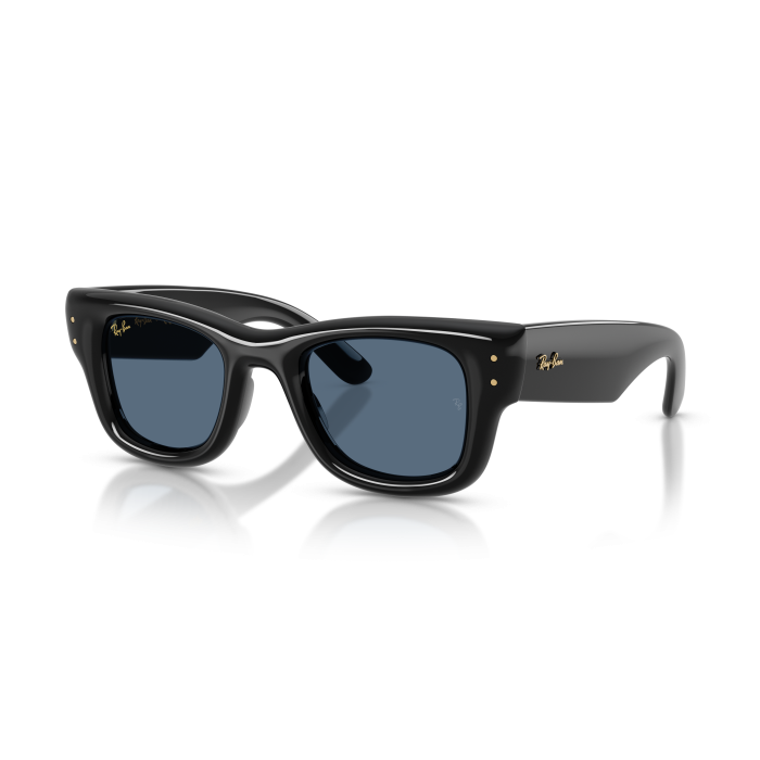 Occhiali da sole Ray-Ban WAYFARER PUFFER RB4940 601/80 Black Dark Blue 47