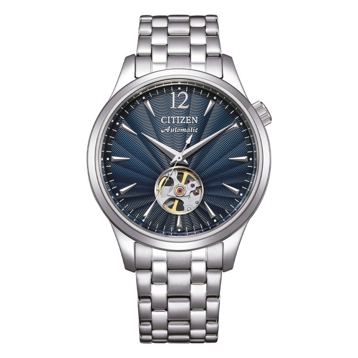 Orologio CITIZEN Automatico NH9131-73LBlue con cinturino in acciaio inossidabile
