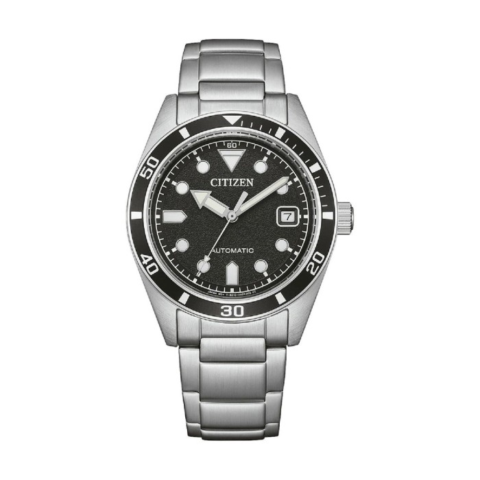 Orologio CITIZEN Marine Automatic NJ0221-50E Black con cinturino in acciaio inossidabile