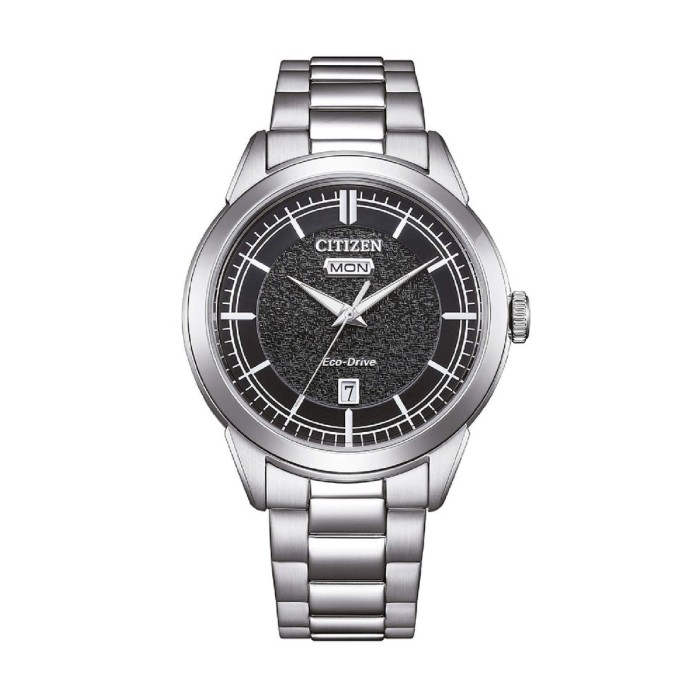 Orologio CITIZEN Day Date AW0151-85E Black cinturino in acciaio inossidabile