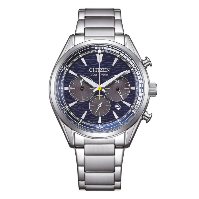 Orologio CITIZEN Sport Chrono CA4700-50L Blue cinturino in acciaio inossidabile