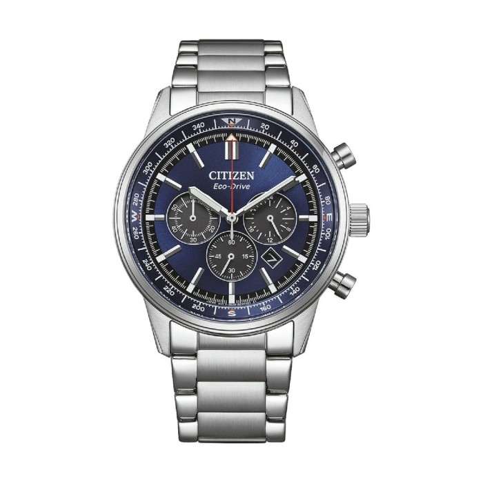Orologio CITIZEN Aviator Chrono CA4720-52L Blue cinturino in acciaio inossidabile