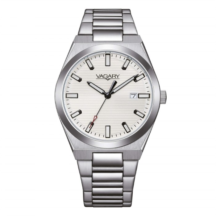 Orologio VAGARY by CITIZEN Timeless Uomo IB9-719-11 White