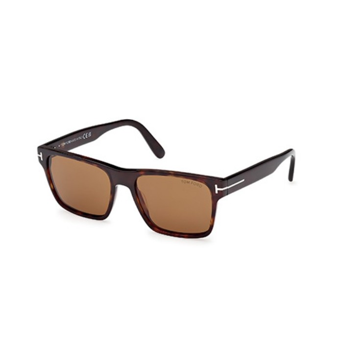 Occhiali da sole TOM FORD Calder FT1205/S 52E Dark Havana 55-17