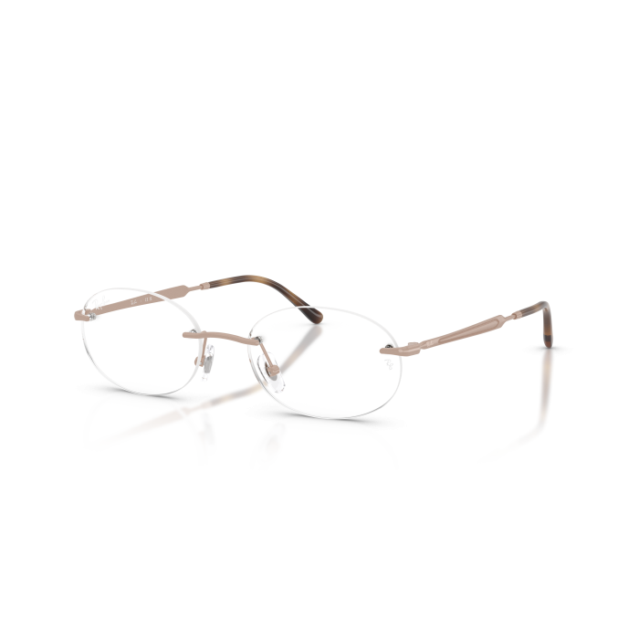 Occhiali montatura da vista Ray-Ban RX3767V 3207 Light Pink 50