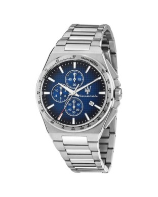 Orologio MASERATI Velocità Slim in acciaio R8873653003 Blue