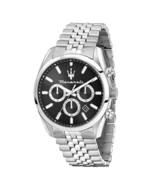 Orologio MASERATI Attrazione in acciaio R8853151022 Black