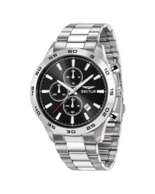 Orologio SECTOR 270 R3273778010 Black con cinturino in acciaio
