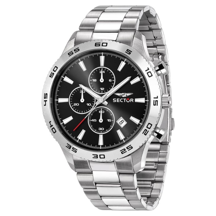 Orologio SECTOR 270 R3273778010 Black con cinturino in acciaio
