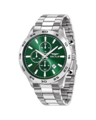 Orologio SECTOR 270 R3273778012 Green con cinturino in acciaio